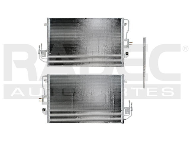 CONDENSADOR DE AIRE FD ESCAPE 08 (AMERICANA)  L4 2.3/V6 3.0 LTS AUT/STD  28 1/8X18 15/16X17MM ALUM SOLD