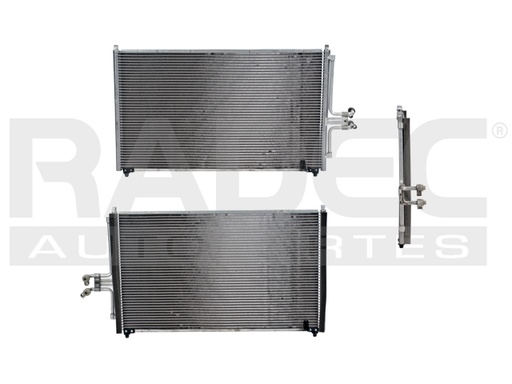 CONDENSADOR DE AIRE FD ESCAPE 01-04 L4 2.0/V6 3.0 LTS AUT/STD 28 1/16X15 11/16X16MM ALUM SOLD POLAR