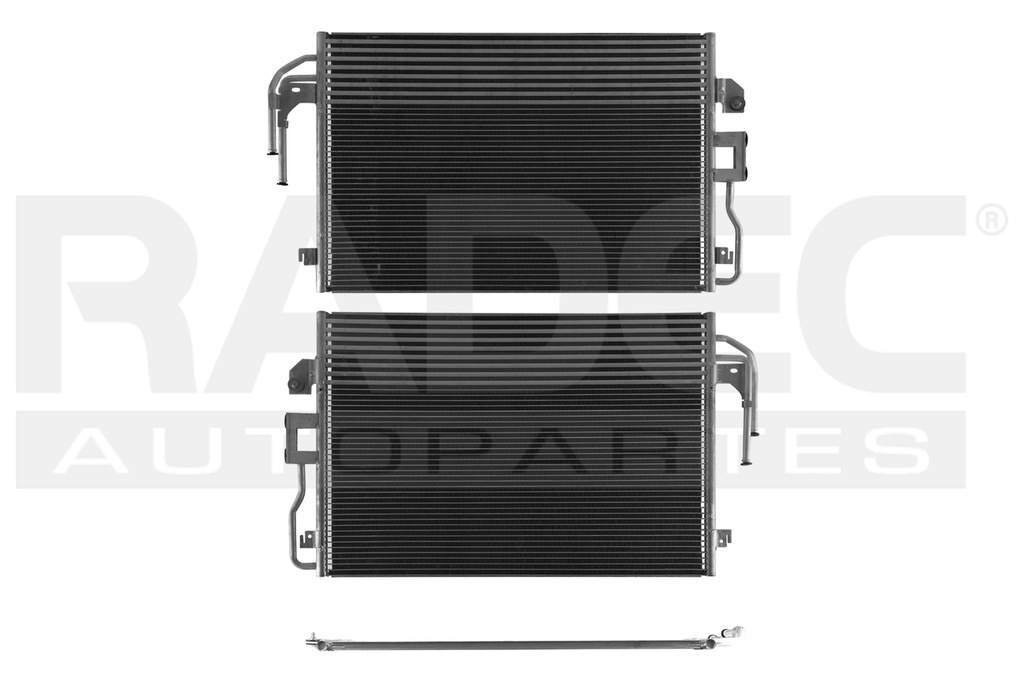 CONDENSADOR DE AIRE FD ESCAPE 09-12 L4 2.5/V6 3.0 LTS AUT/STD  28 1/8X18 15/16X17MM ALUM SOLD