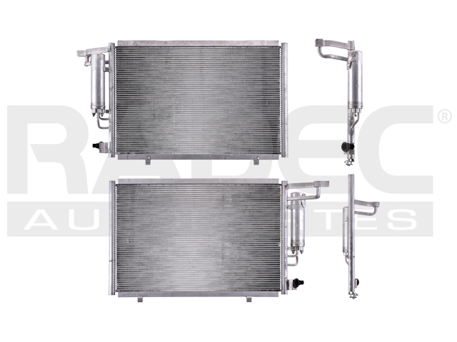 CONDENSADOR FD FIESTA 14-19 L4 1.6 LTS AUT/STD C/SECADOR 21 2/3X13 4/5X16MM ALUM SOLD POLAR