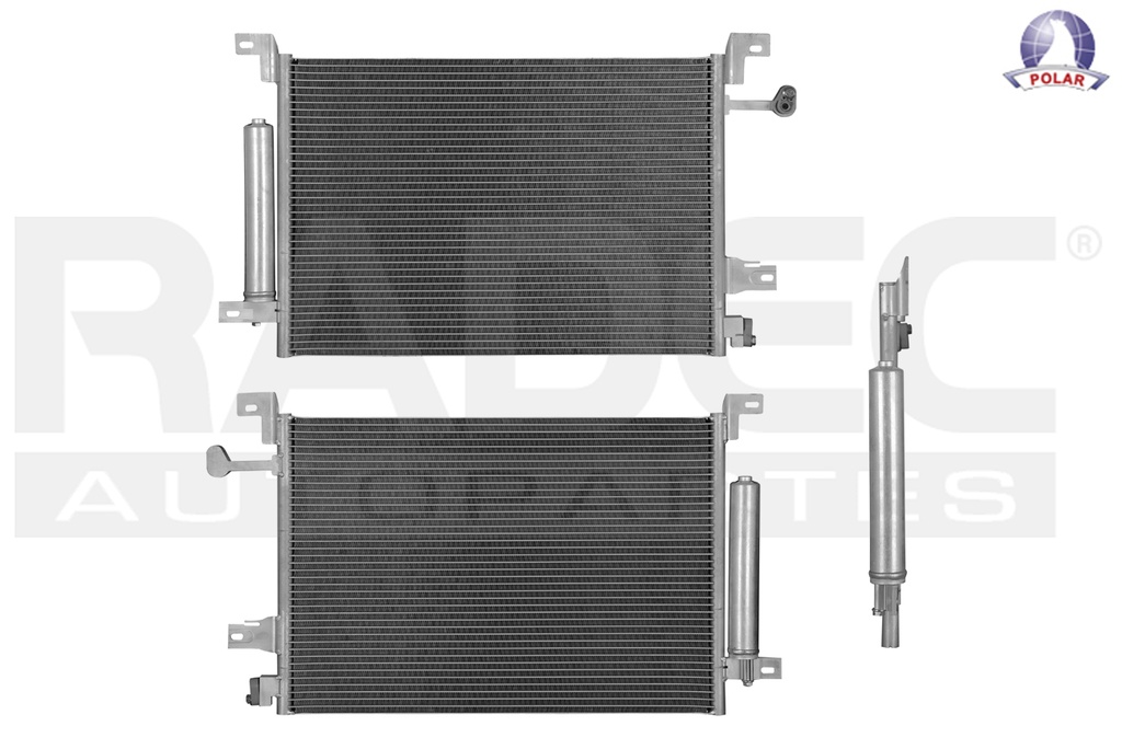 CONDENSADOR FD MUSTANG 10-14 V6 3.7, 4.0/V8 4.6, 5.0, 5.4, 5.8 23X15 5/8X16 MM ALUM SOLD POLAR