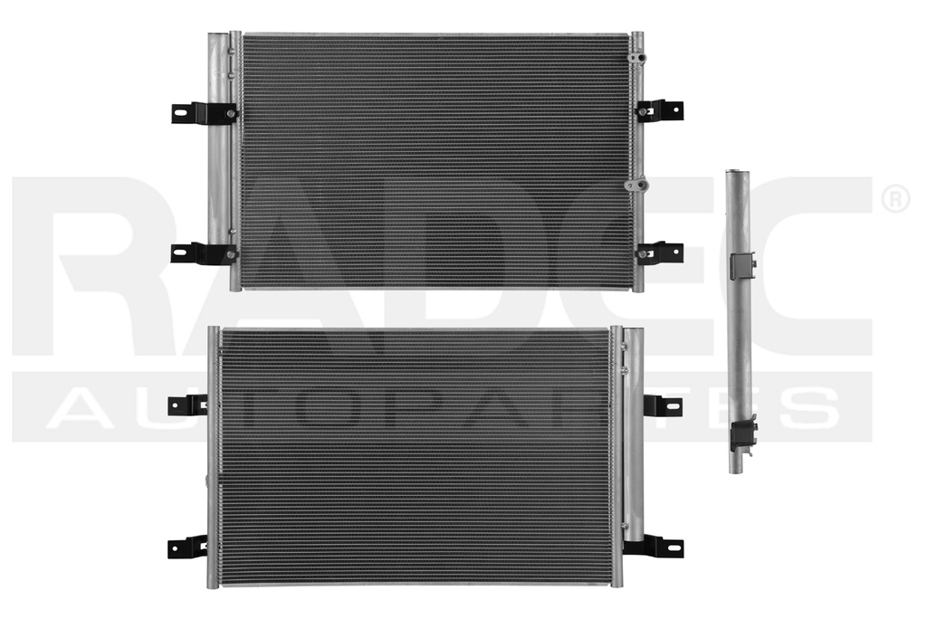 CONDENSADOR DE AIRE FD EDGE 07-10 V6 3.5 LTS 26 2/9X16 4/7X16 MM ALUM SOLD