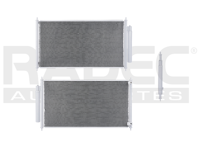 CONDENSADOR HD ACCORD 13-17 L4 2.4/V6 3.5 LTS AUT/STD C/SECADOR 27 3/16X14 5/8X16MM ALUM SOLD POLAR