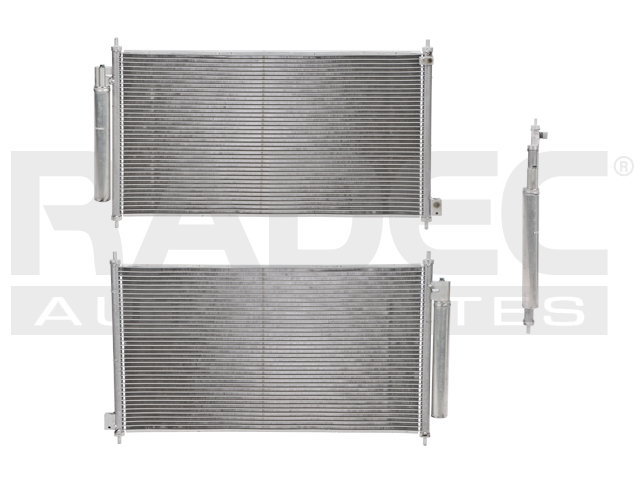 CONDENSADOR HD CIVIC 12-15 L4 1.5, 1.8, 2.4 LTS AUT/STD 27 1/3X14 1/2X16MM ALUM SOLD POLAR