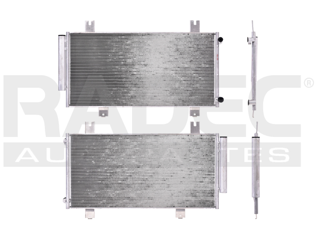 CONDENSADOR HD FIT 15-20 L4 1.5 LTS AUT/STD C/SECADOR 27 2/3X13 1/4X12MM ALUM SOLD POLAR