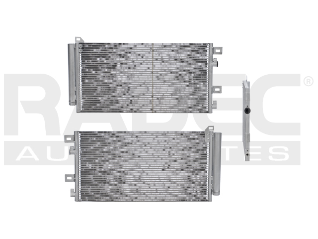 CONDENSADOR DE AIRE MN COOPER 02-08 L4 1.6 LTS AUT/STD C/SECADOR 24 3/16X12 5/8X16MM ALUM SOLD POLAR