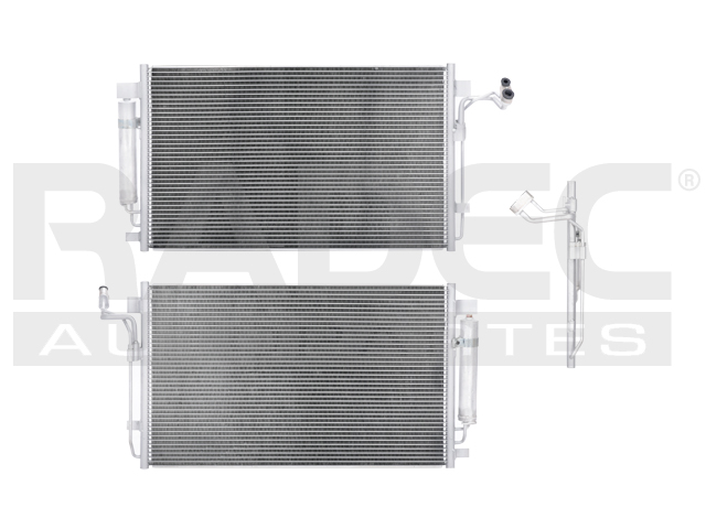 CONDENSADOR NS ALTIMA 13-18 L4 2.5/V6 3.5 LTS 26 2/3X16X16MM ALUM SOLD POLAR