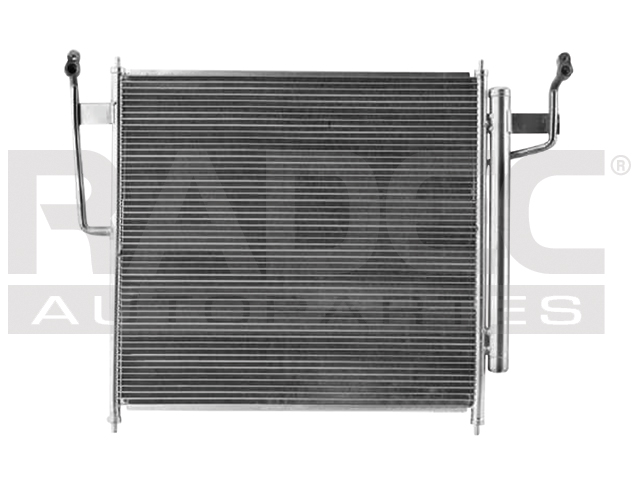 CONDENSADOR DE AIRE NS TITAN 04-15 V8 5.6 LTS AUT C/SECADOR 23 1/16X21X16MM ALUM SOLD POLAR