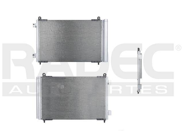 CONDENSADOR DE AIRE PG 206 03-07 L4 1.6 LTS