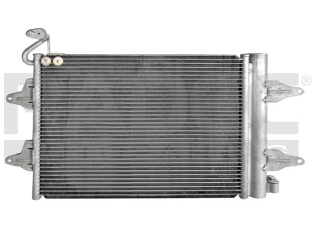 CONDENSADOR ST IBIZA 03-08 L4 1.6, 2.0 LTS AUT/STD C/SECADOR 19 1/2X14 1/8X16MM ALUM SOLD POLAR