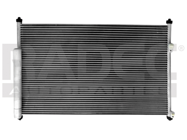 CONDENSADOR DE AIRE SZ GRAND VITARA 06-13 L4 2.4/V6 3.2 LTS AUT 26 2/7X15 5/8X16MM ALUM SOLD