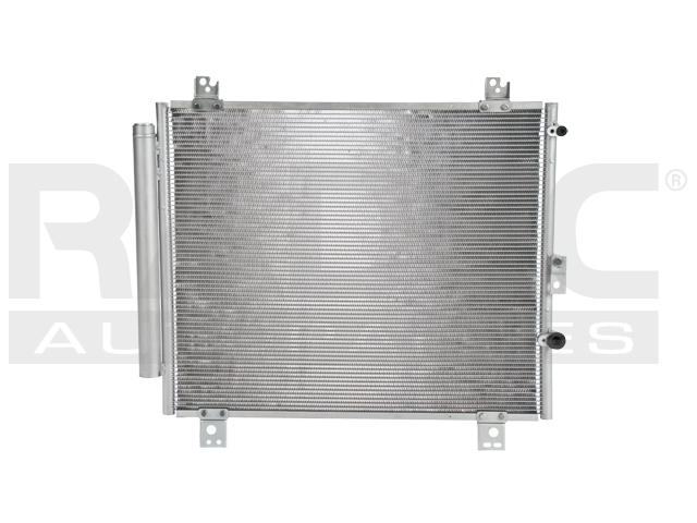 CONDENSADOR TY HIACE 05-13 L4 2.7L C/SECADOR 24 1/5X19 3/5X16MM ALUM SOLD