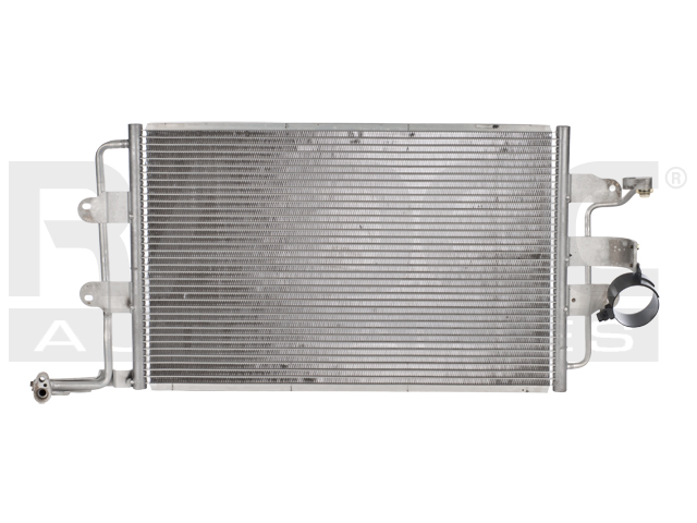 CONDENSADOR DE AIRE VW BEETLE 98-06 L4 1.8, 1.9 LTS AUT/STD S/SECADOR GAS/DIESEL 22 1/3X13 2/5X16MM ALUM SOLD POLAR