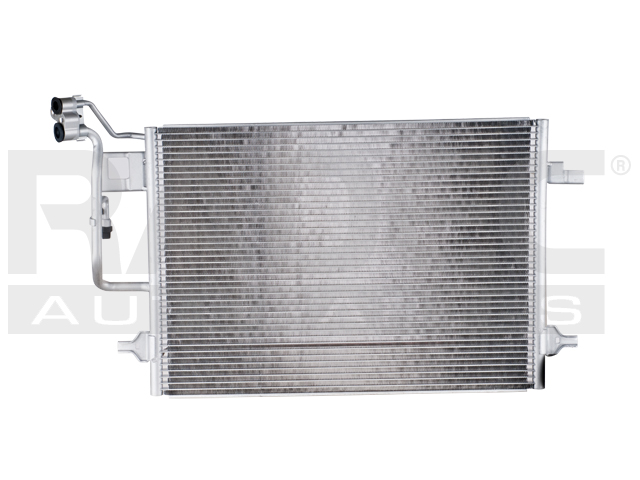 CONDENSADOR DE AIRE VW PASSAT 01-05 L4 1.8, 2.0/V6 2.8,3.6 LTS AUT/STD S/SECADOR 23 1/3X16X16MM ALUM SOLD POLAR