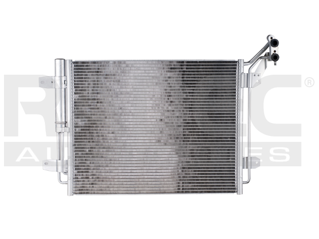 CONDENSADOR DE AIRE VW TIGUAN 09-17 L4 2.0 LTS AUT C/SECADOR 22 7/8X17 2/3X16MM ALUM SOLD POLAR