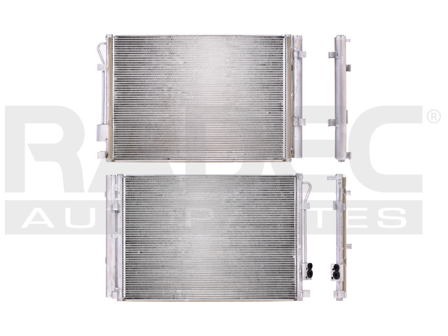 CONDENSADOR KI RIO 12-17 L4 1.6 LTS AUT/STD C/SECADOR 21X14 1/3X16MM ALUM SOLD POLAR