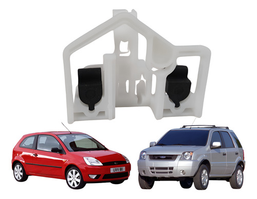 BASE P/CABLE DE ELEV.FD. FIESTA / ECOSPORT 01-08 TRASERA DER.