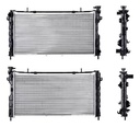 RADIADOR CR CARAVAN/TOWN COUNTRY/VOYAGER/GRAND CARAVAN 05-07 V6 3.3 LTS AUT C/S AA 30 1/3X15 3/5X34MM ALUM MEC POLAR