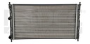 RADIADOR DG STRATUS/CIRRUS/SEBRING 01-06 L4 2.0, 2.4 LTS/V6 2.7, 3.0 LTS STD C/AA 26 4/7X14 6/7X34MM ALUM MEC POLAR