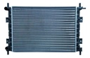 RADIADOR FD COURIER/FIESTA IKON 00-04 L4 1.4/1.6 LTS C/AA STD 19 2/3X14 1/7X23MM ALUM MEC POLAR