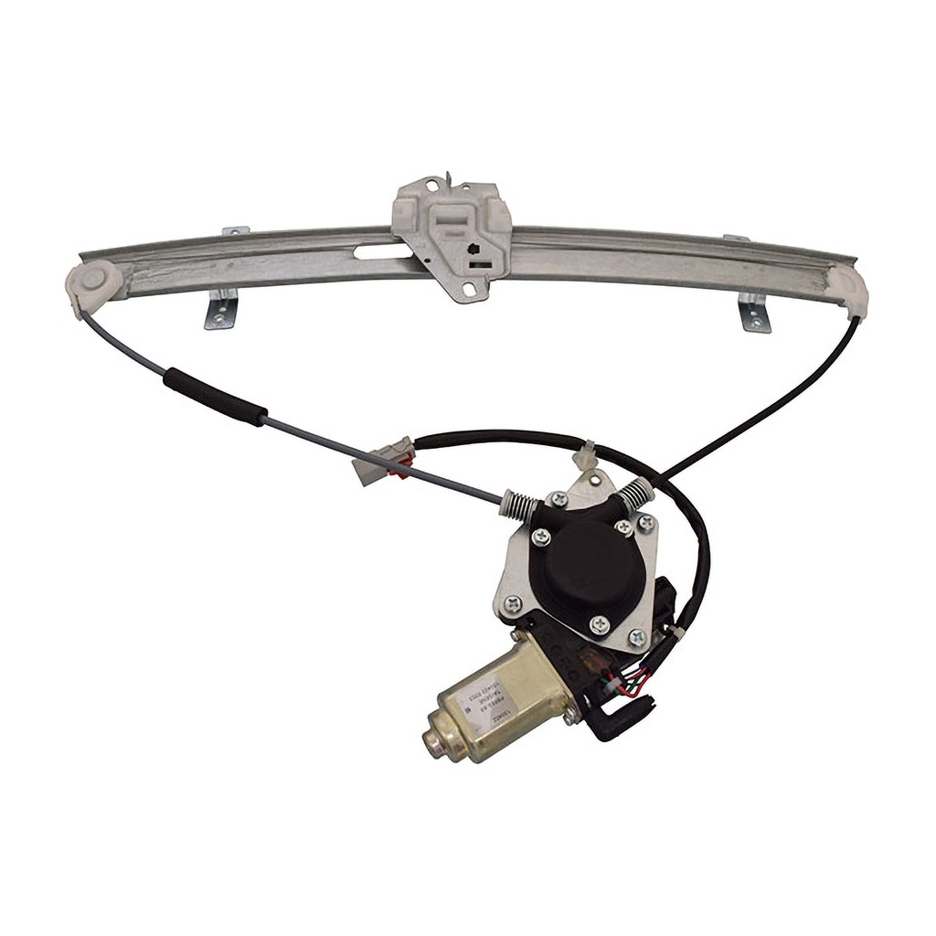 ELEVADOR DE CRISTAL HD CIVIC 01-05  ELECTRICO SEDAN 4 PINS CON MOTOR HUSHAN Izquierdo Delantera  