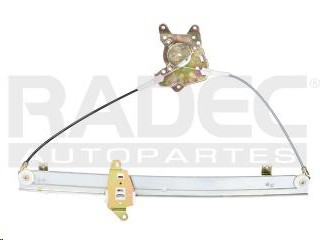 ELEVADOR DE CRISTAL NS QUEST 93-98  ELECTRICO SIN MOTOR HUSHAN Izquierdo Delantera  