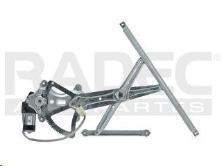 ELEVADOR DE CRISTAL TY COROLLA 03-08  ELECTRICO 2 PINS CON MOTOR HUSHAN Derecho Delantera  