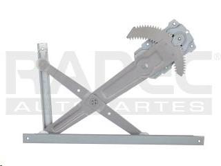 ELEVADOR DE CRISTAL TY HILUX VIGO 05-15  MANUAL CABINA REGULAR HUSHAN Izquierdo Delantera  