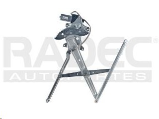 ELEVADOR DE CRISTAL TY TUNDRA 00-04/SEQUOIA 01-07  ELECTRICO 2 PINS CON MOTOR CABINA REGULAR HUSHAN Derecho Delantera  