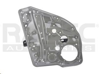 ELEVADOR DE CRISTAL VW GOLF 4P 00-06/JETTA A4 99-07/CLASICO 08-15  ELECTRICO 4 PUERTAS SIN MOTOR CON PANEL HUSHAN Derecho Trasera  