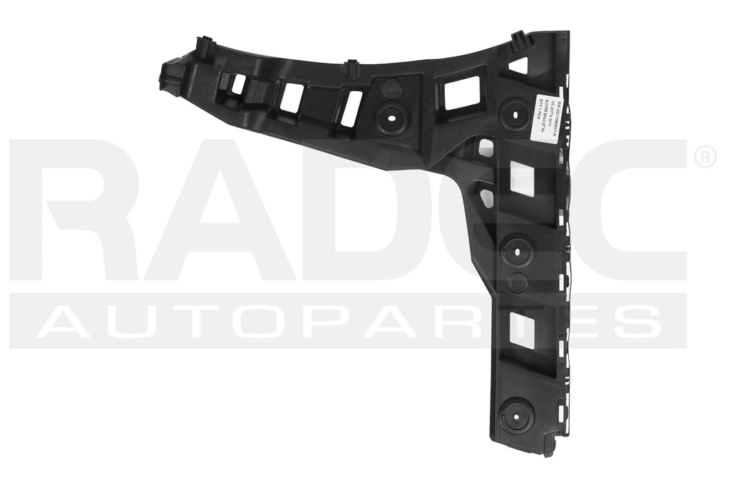 GUIA FASCIA TRASERA VW JETTA 19-21 GLI/R-LINE/COMFORTLINE/HIGHLINE/TRENDLINE/WOLFSBURG EDITION L4 4 CILINDROS 1.4/2.0L 4 PUERTAS DER