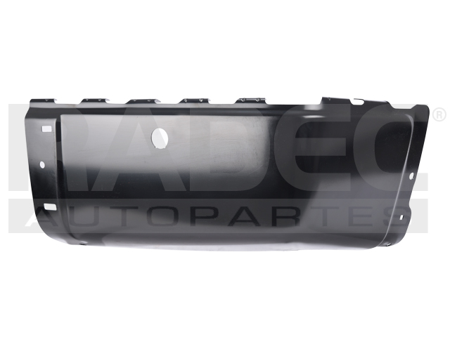 ALERON DEFENSA TRASERO CV CHEYENNE/SILVERADO/CUSTOM 07-13 NEGRO C/HOYO P/SENSOR DER