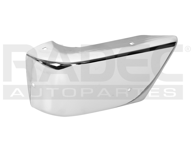 ALERON DEFENSA DELANTERO DG RAM 50 87-93/L200 87-96 CROMADO IZQ