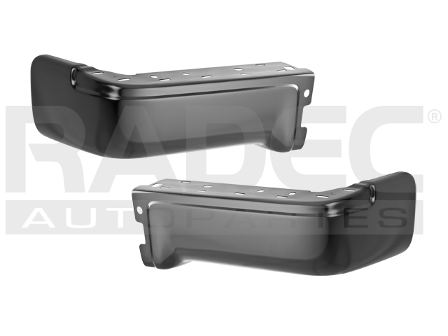 JGO ALERON DEFENSA TRASERO FD LOBO/F-150 09-14 NEGRO S/HOYO P/SENSOR DER/IZQ