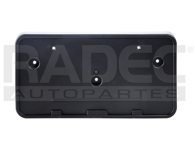 PORTA PLACA DELANTERO CD CTS 08-12 BASE/V COUPE/LUXURY/PERFORMANCE/PREMIUM/WAGON L4/V6/V8 4/6/8CILINDROS 2.0/3.0/3.6/6.2L 3/4 PUERTAS