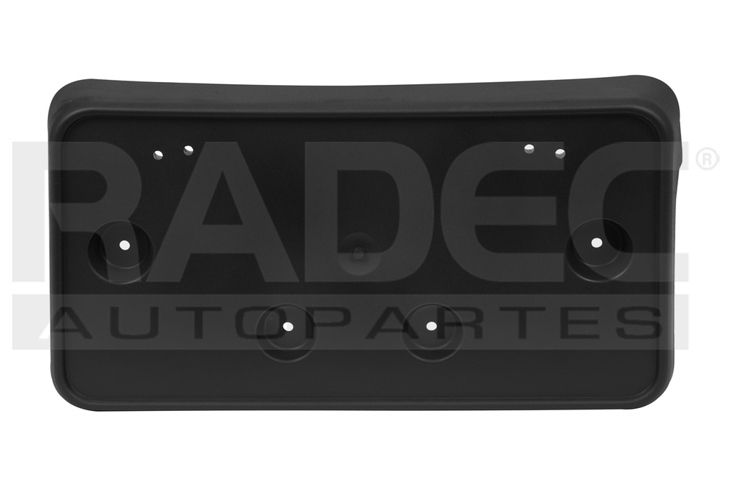 PORTA PLACA DELANTERO CV SILVERADO 19-22 1500/2500/LS/LT/LTZ/RST/TRAIL BOSS/HIGH COUNTRY M V6/V8 6/8 CILINDROS 4.3/5.3/6.2L 2/4 PUERTAS