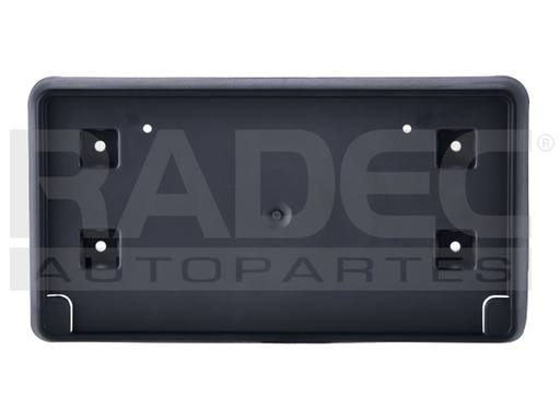 PORTA PLACA DELANTERO DG DURANGO 14-20 CITADEL/GT/SXT/SPECIAL SERVICES/LIMITED/RALLYE/EXPRESS/CREW LUXE/CREW PLUS V6/V8 6/8 CILINDROS 3.6/5.7L 5 PUERTAS