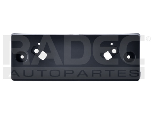 PORTA PLACA DELANTERO NS ALTIMA 07-09 BASE/S/SE/SL/HYBRID L4/V6 4/6 CILINDROS 2.5/3.5L 4 PUERTAS