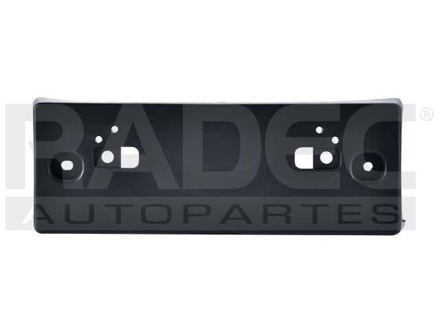 PORTA PLACA DELANTERO NS ALTIMA 10-12 BASE/S/SL/SR/HYBRID L4/V6 4/6 CILINDROS 2.5/3.5L /4 PUERTAS