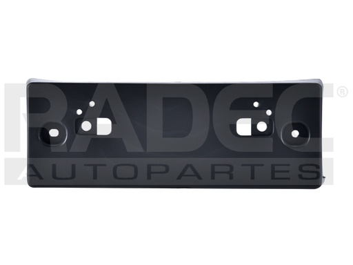 PORTA PLACA DELANTERO NS ALTIMA 10-12 BASE/S/SL/SR/HYBRID L4/V6 4/6 CILINDROS 2.5/3.5L /4 PUERTAS