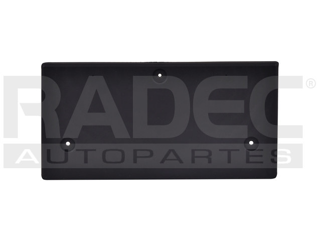 PORTA PLACA DELANTERO KI RIO 18-21 EX/LX/L L4 4 CILINDROS 1.6L 4/5 PUERTAS