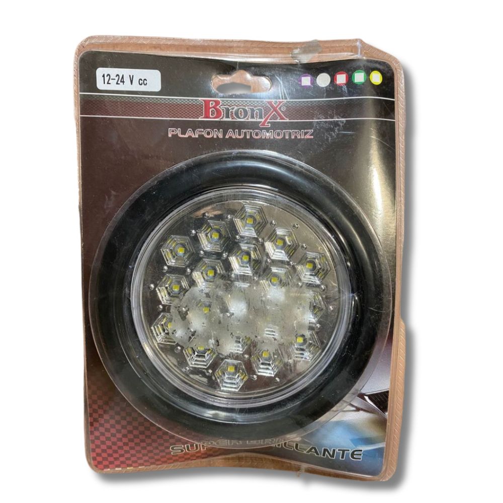 [87-PL203A] PLAFON RED 4" NG 19 LEDS BLANCO H/L ESTR