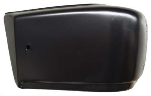 ALERON DEFENSA DELANTERO NS 720 84-91 NEGRO METAL BASE/DELUXE/SPORT TRUCK L4 4 CILINDROS 2.0/2.2/2.4/2.5L 2 PUERTAS IZQ