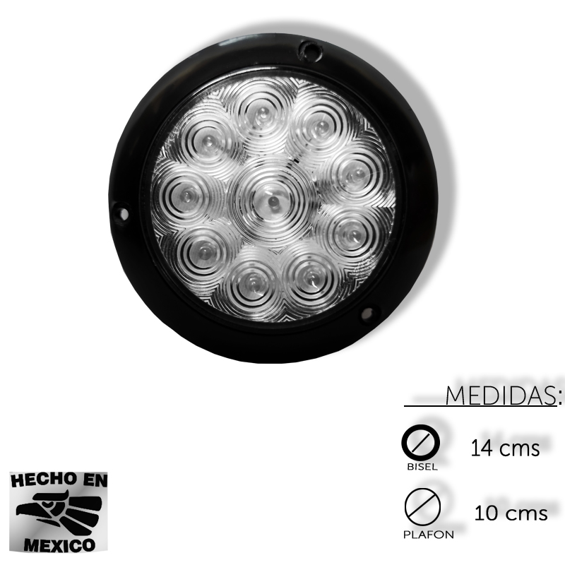 PLAFON REDONDO TRASERO SOBREPONER 4 10 L