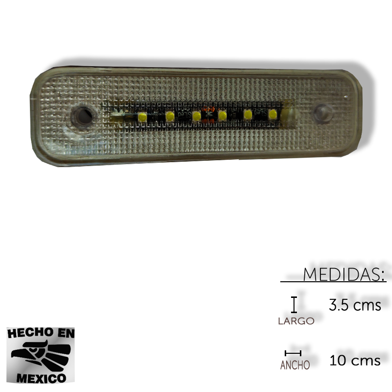 PLAFON KENWORTH PLASMA 6 LEDS CRISTAL PR