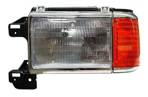 FARO FORD PU 87-91 C/CROMO C/BASE C/CUAR