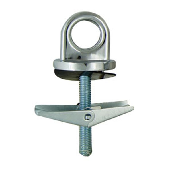 ARGOLLA BASE REDONDA CROMADA PAR