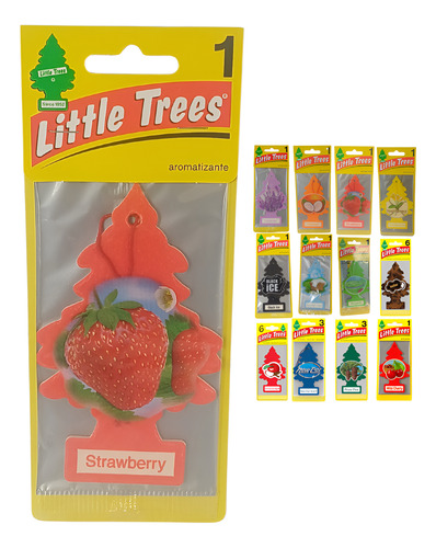 [AROM200-11] AROMATIZANTE PINITO FRESA TARJETA