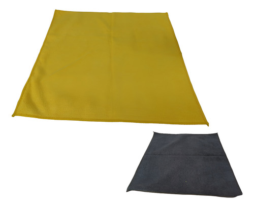 MICROFIBRA MULTI USOS BRONX 40 X 40 CM AMARILLA PZ