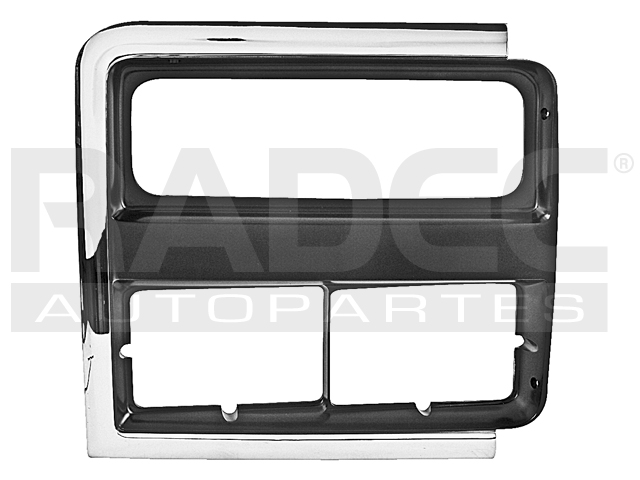 BISEL CV SIERRA 89-91 F/CROMADO IZQ